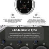 KİWİ KFAN-7690 KUMANDALI TURBO FAN VANTİLATÖR