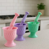 💪URVE UR-3116 PLASTİK RENKLİ HAVAN - dibidip 