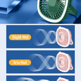 🌬️IŞIKLI MASAÜSTÜ FAN - dibidip 