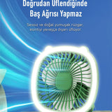 🌬️IŞIKLI MASAÜSTÜ FAN - dibidip 