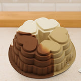 İBİCO İ22-004 KALP ŞEKİL SİLİKON KEK KALIBI