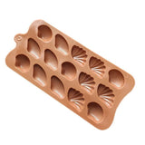 YAKUT 15 GÖZLÜ & DENİZ KABUK ŞEKİLLİ SİLİKON ÇİKOLATA KALIBI