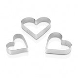 QLUX L-00557 3 BOY METAL KURABİYE KALIBI