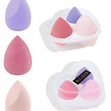 🩷KALP STANDLI 3 LÜ PEMBE MAKYAJ SÜNGERİ - dibidip 