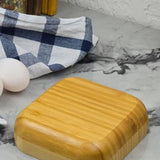 İBİCO KARE AHŞAP BAMBU 6 LI ÇEREZLİK & LOKUMLUK KASE SETİ