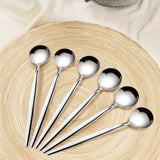 YAKUT 6 PARÇA GÜMÜŞ YEMEK KAŞIĞI SETİ