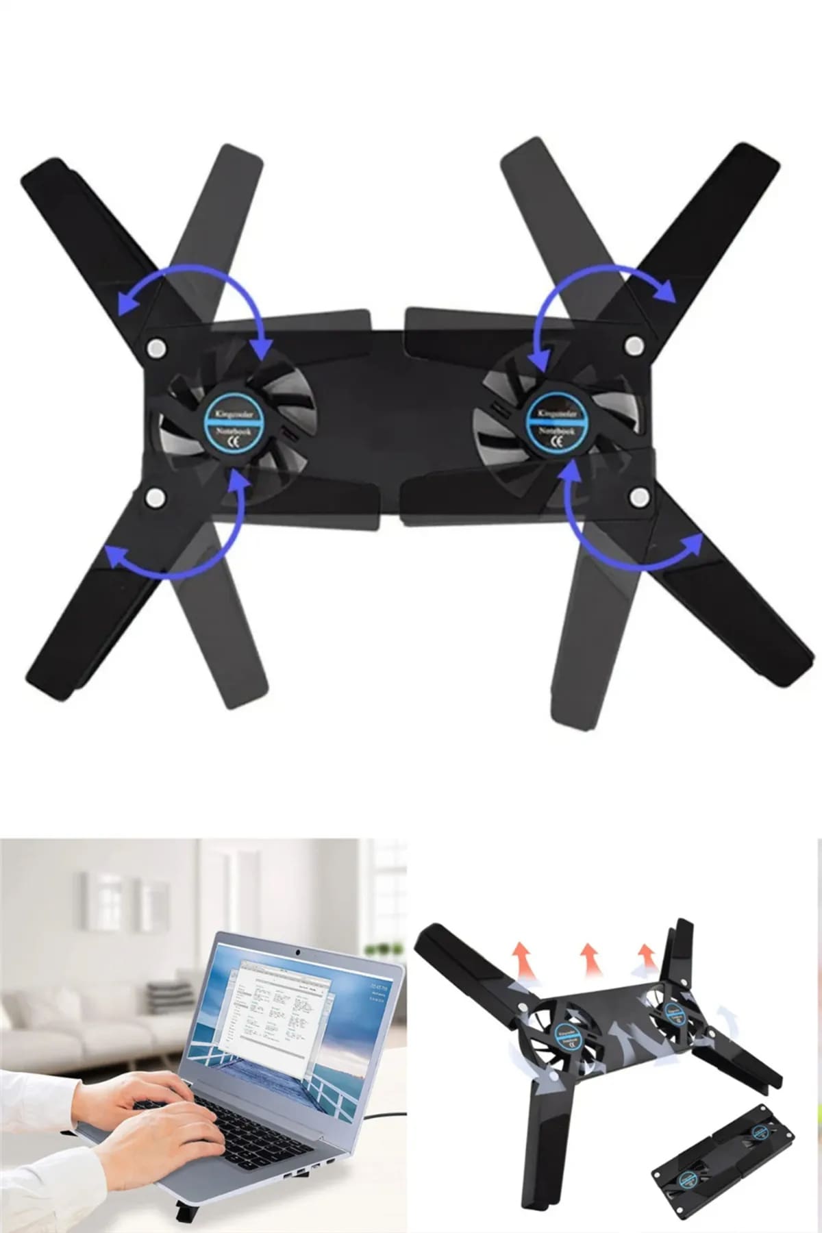 💻KATLANABİLİR LAPTOP SOĞUTUCU - dibidip 