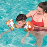 BESTWAY 12409 TURUNCU BÜYÜK ÇOCUK DENİZ KOLLUK - dibidip 