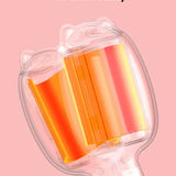 🐱MOR KEDİ FİGÜRLÜ SERAMİK SAÇ ŞEKİLLENDİRİCİ - dibidip 