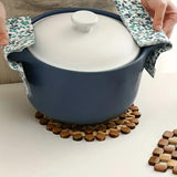 İBİCO YUVARLAK ÇİÇEK MODEL BONCUK AHŞAP NİHALE