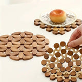 İBİCO YUVARLAK ÇİÇEK MODEL BONCUK AHŞAP NİHALE