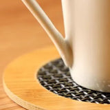 İBİCO PLASTİK & ÖRGÜ DESEN GÖBEKLİ AHŞAP & BAMBU NİHALE