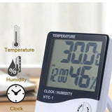 İBİCO İ11-002 DİJİTAL SAAT & SICAKLIK & NEM ÖLÇER