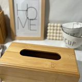 İBİCO AHŞAP & BAMBU PEÇETELİK KUTU