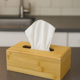 İBİCO AHŞAP & BAMBU PEÇETELİK KUTU