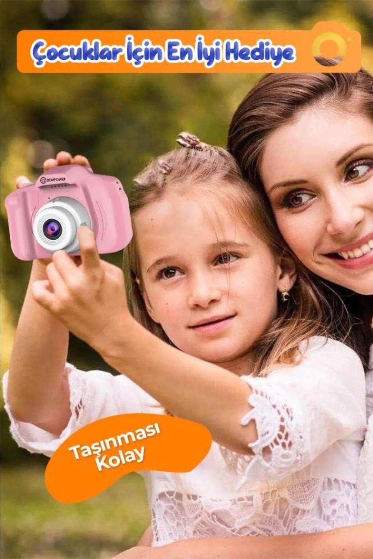 📷PEMBE DİJİTAL FOTOĞRAF MAKİNESİ - dibidip 