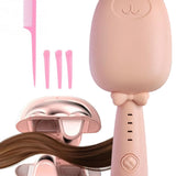 🐱PEMBE KEDİ FİGÜRLÜ SERAMİK SAÇ ŞEKİLLENDİRİCİ - dibidip 