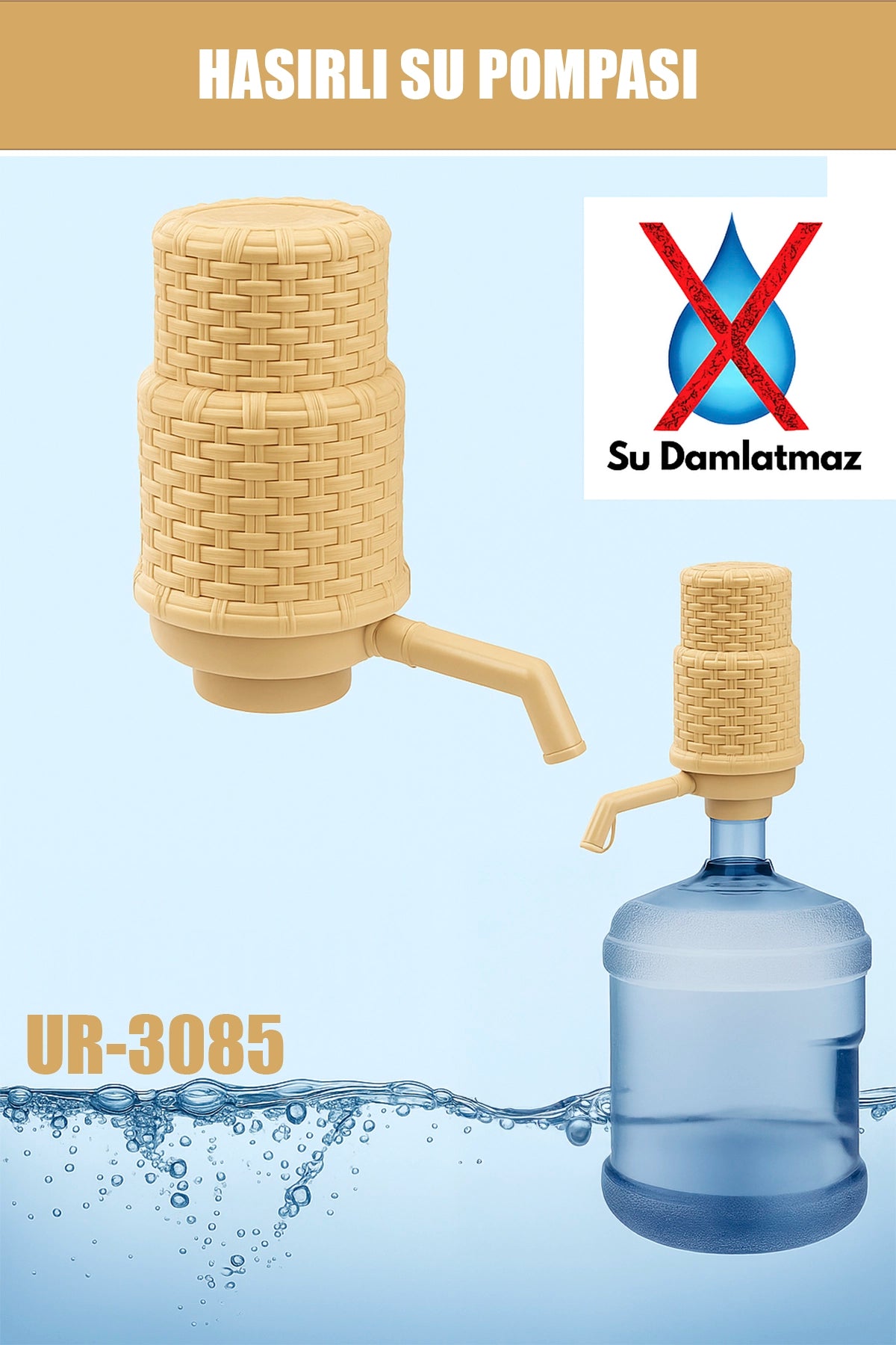 💦URVE UR-3085 HASIRLI SU POMPASI - dibidip 