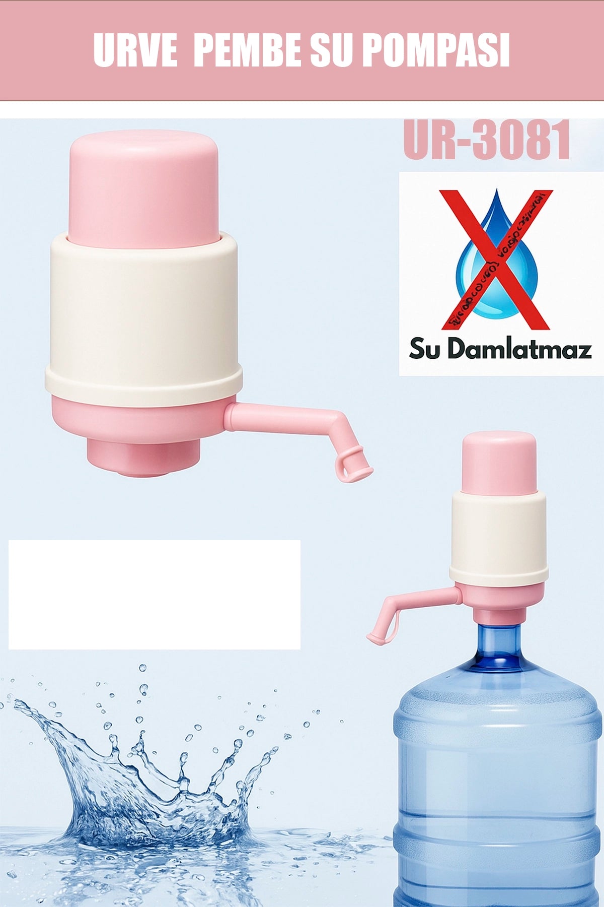 💦URVE UR-3081 DAMACANA SU POMPASI - dibidip 