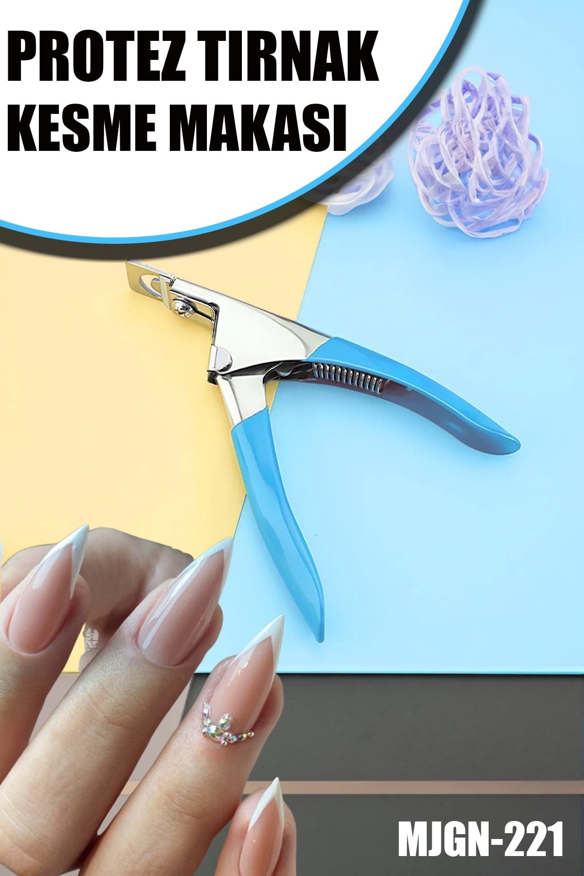 💅PROTEZ TIRNAK KESME MAKASI - dibidip 