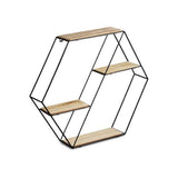 4 KATLI AHŞAP DEKORATİF RAF