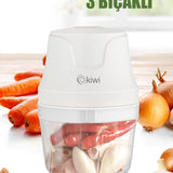 KİWİ KC-8203 3 BIÇAKLI BLENDER RONDO GIDA DOĞRAYICI