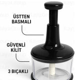 YAKUT BASMALI BÜYÜK 3 BIÇAKLI EL RONDOSU