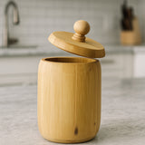 İBİCO AHŞAP & BAMBU KÜÇÜK BOY KAPAKLI ŞEKERLİK