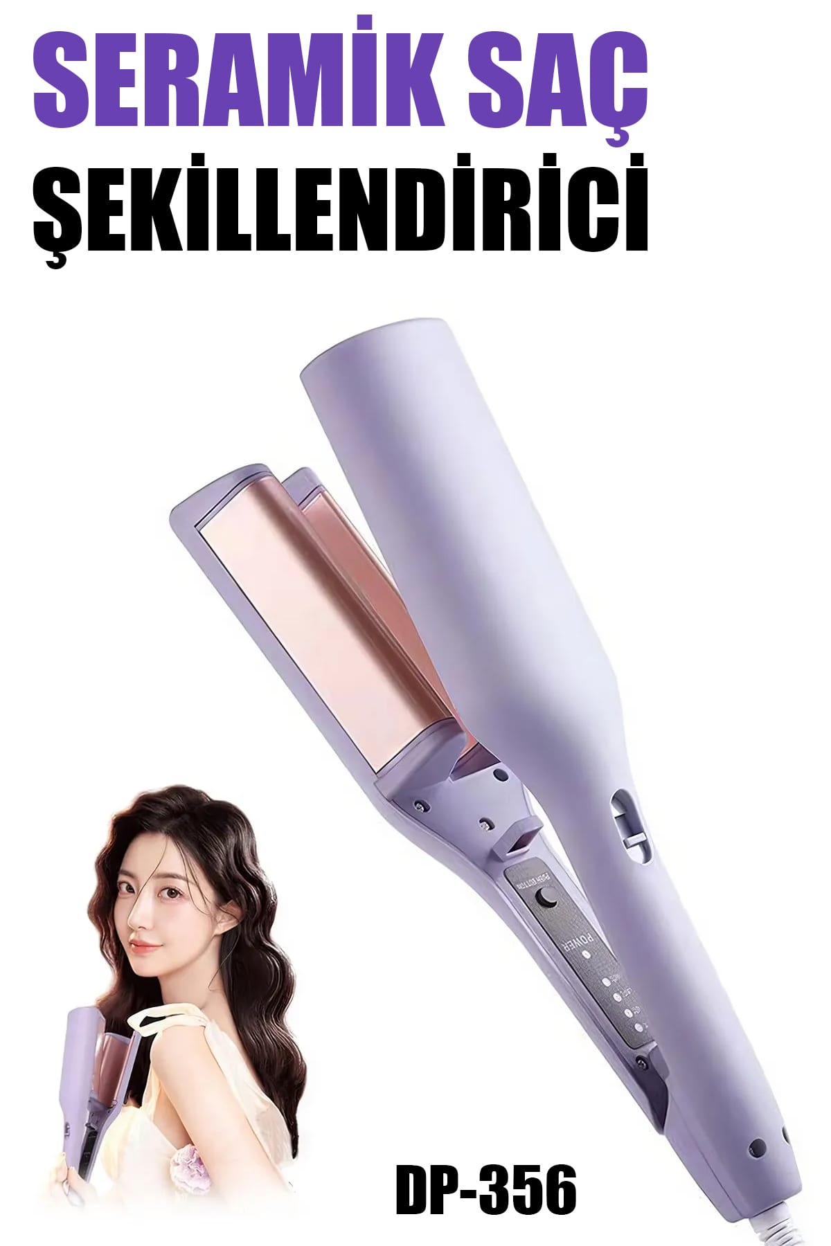 💇SERAMİK SAÇ ŞEKİLLENDİRİCİ - dibidip 