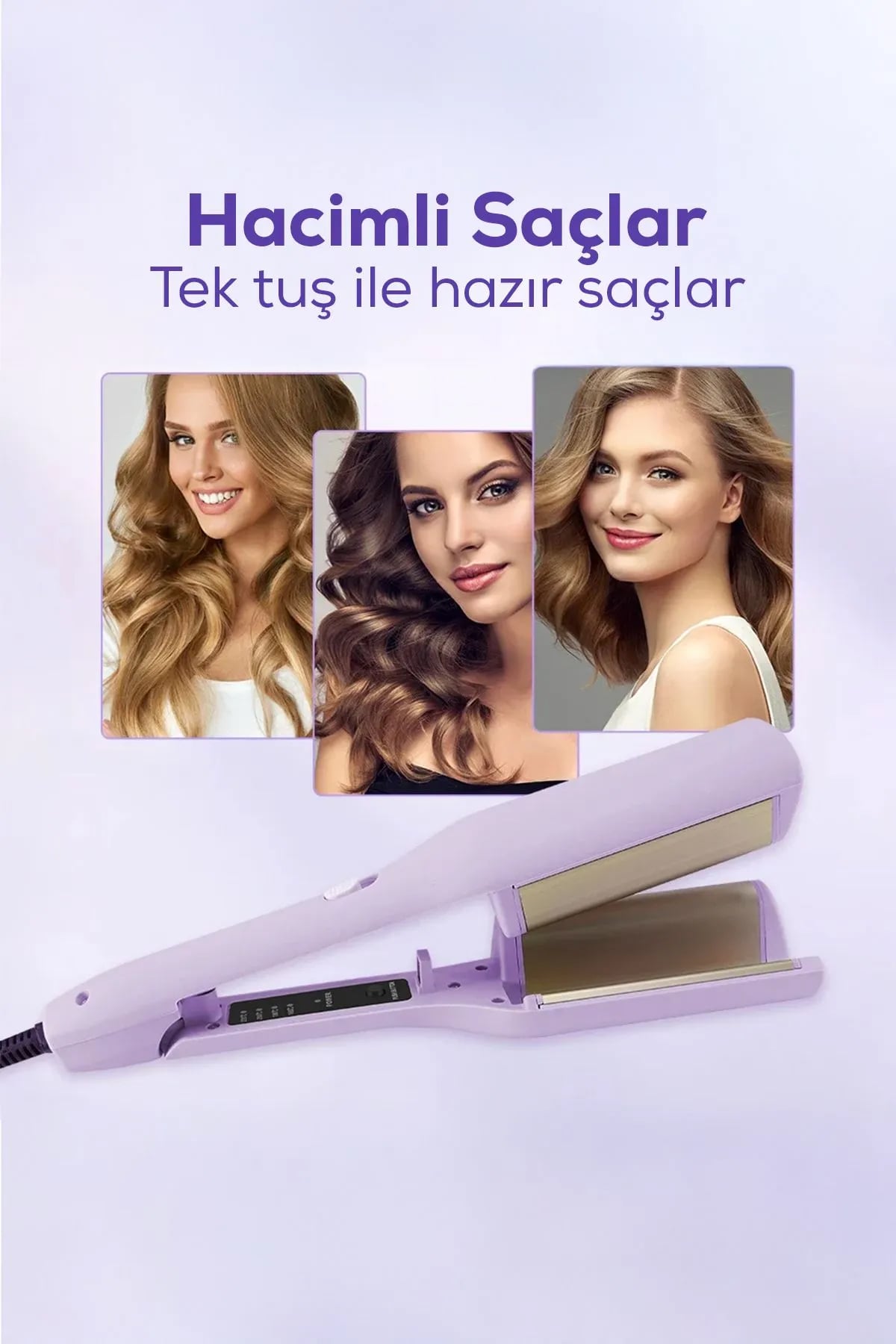 💇SERAMİK SAÇ ŞEKİLLENDİRİCİ - dibidip 