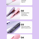 💇SERAMİK SAÇ ŞEKİLLENDİRİCİ - dibidip 