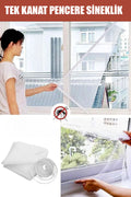 KAYRA 125x75CM TEK KANAT PENCERE TÜL SİNEKLİK