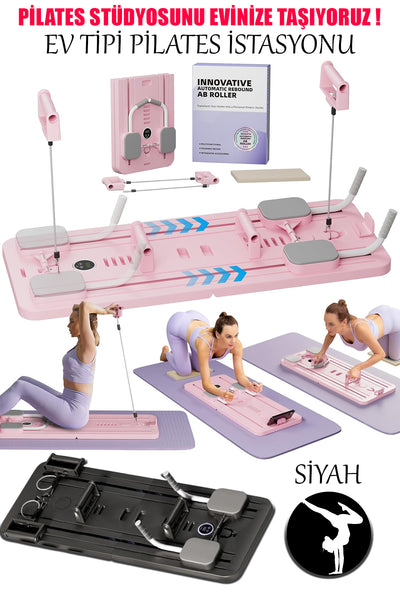 EV TİPİ PİLATES İSTASYONU EGZERSİZ ALETİ