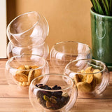 YAKUT 6 PARÇA ÇİFT CİDARLI SOSLUK & LOKUMLUK