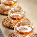 YAKUT 6 PARÇA ÇİFT CİDARLI SOSLUK & LOKUMLUK