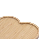 İBİCO KALP MODEL AHŞAP BAMBU SUNUMLUK