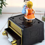 YAKUT MÜZİKLİ DEKORATİF NOSTALJİK RADYO & TAKI KUTUSU