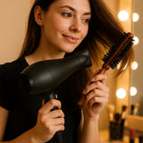 İBİCO İ15-031 AHŞAP SAPLI FÖN FIRÇASI & TARAK