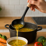 QLUX L-380 TEPAL TEFLON YAPIŞMAZ KAŞIK - dibidip 