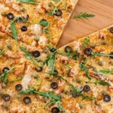 İBİCO YUVARLAK 360° DÖNER TABLALI AHŞAP BAMBU SUNUM TEPSİSİ