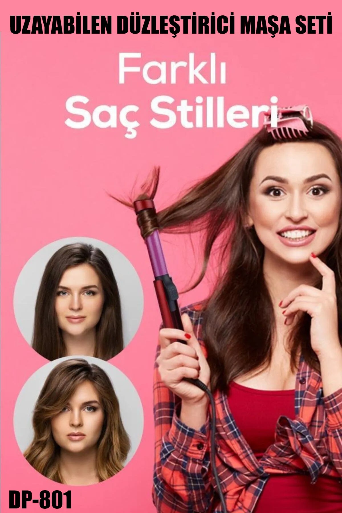 💁UZAYABİLEN DÜZLEŞTİRİCİ MAŞA SETİ - dibidip 