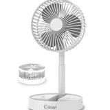 KİWİ KFAN-7608 MASA ÜSTÜ USB ŞARJLI VANTİLATÖR