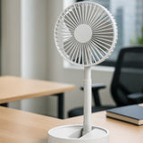 KİWİ KFAN-7608 MASA ÜSTÜ USB ŞARJLI VANTİLATÖR