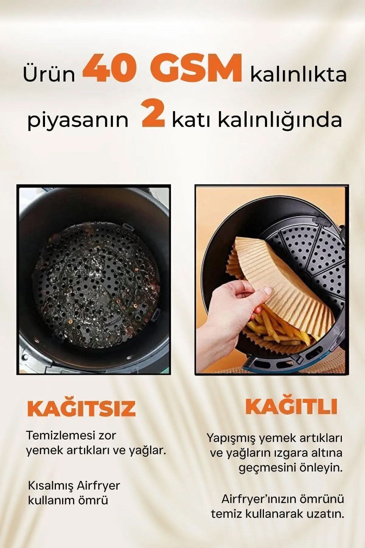 🍰AIRFRYER PİŞİRME KAĞIDI - dibidip 