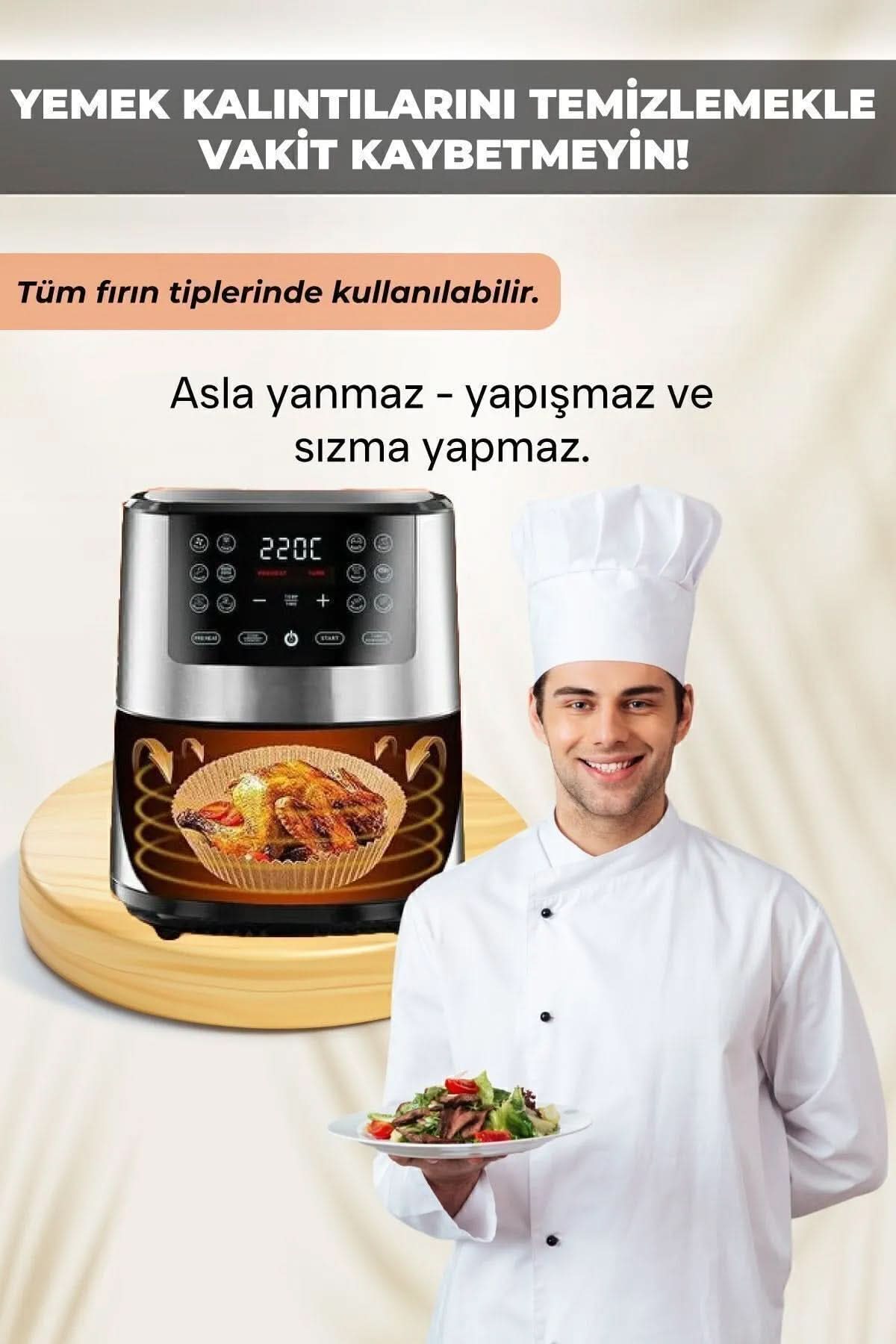 🍰AIRFRYER PİŞİRME KAĞIDI - dibidip 