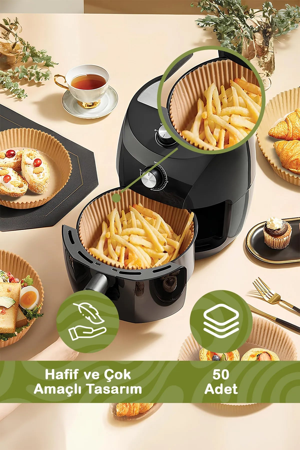 🍰AIRFRYER PİŞİRME KAĞIDI - dibidip 