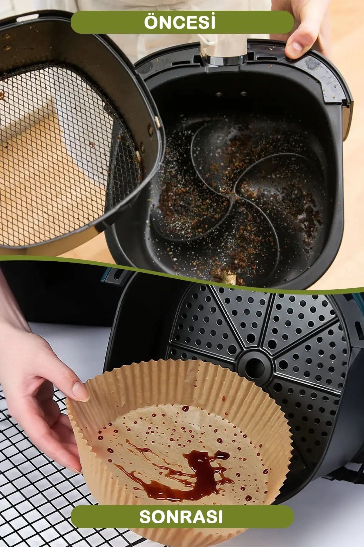 🍰AIRFRYER PİŞİRME KAĞIDI - dibidip 