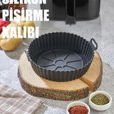 🍳AIRFRYER SİLİKON PİŞİRME KABI - dibidip 