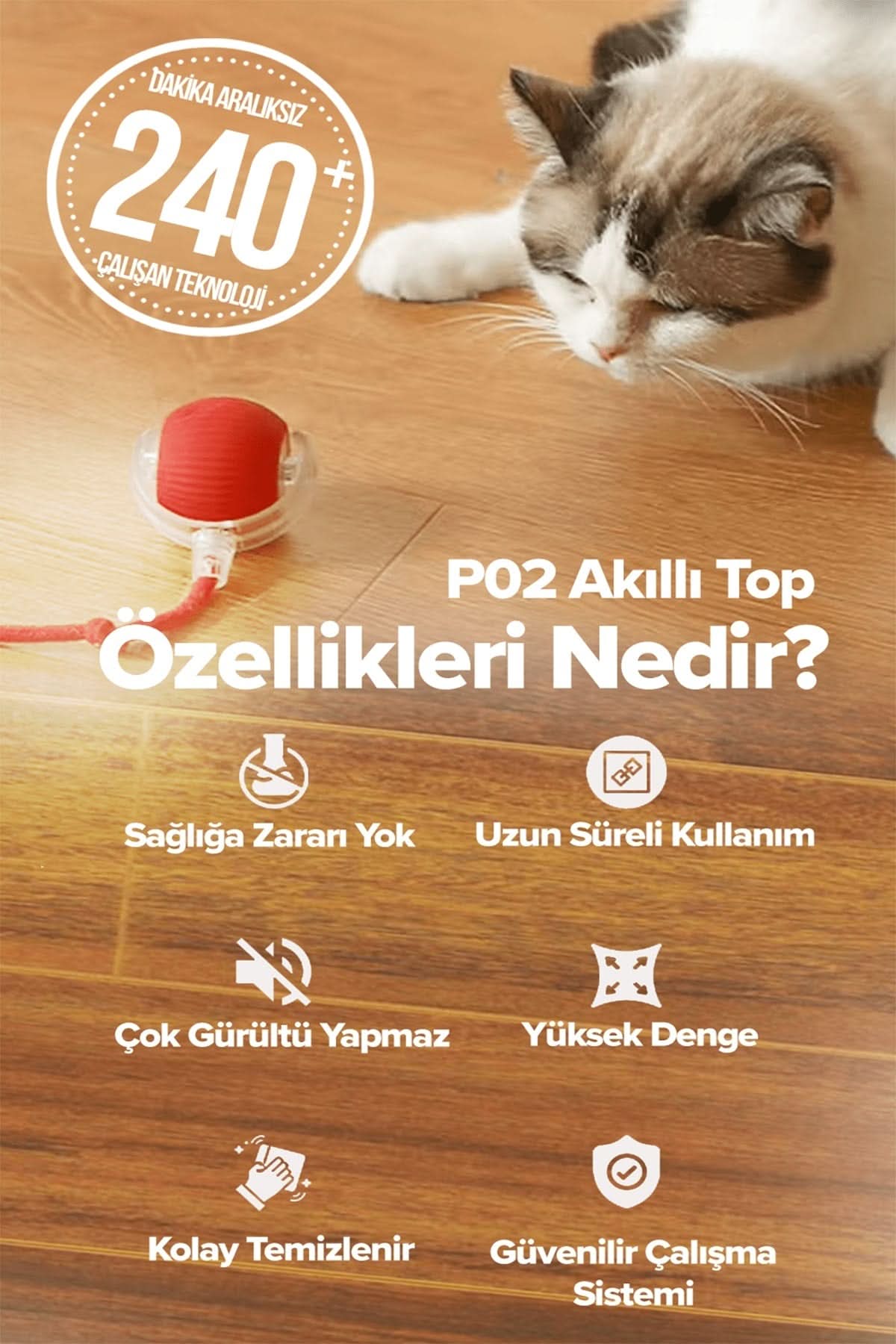 🐾AKILLI KEDİ TOPU - dibidip 