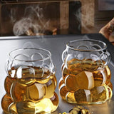 ☕BOROSİLİKAT BOĞUMLU BARDAK - dibidip 